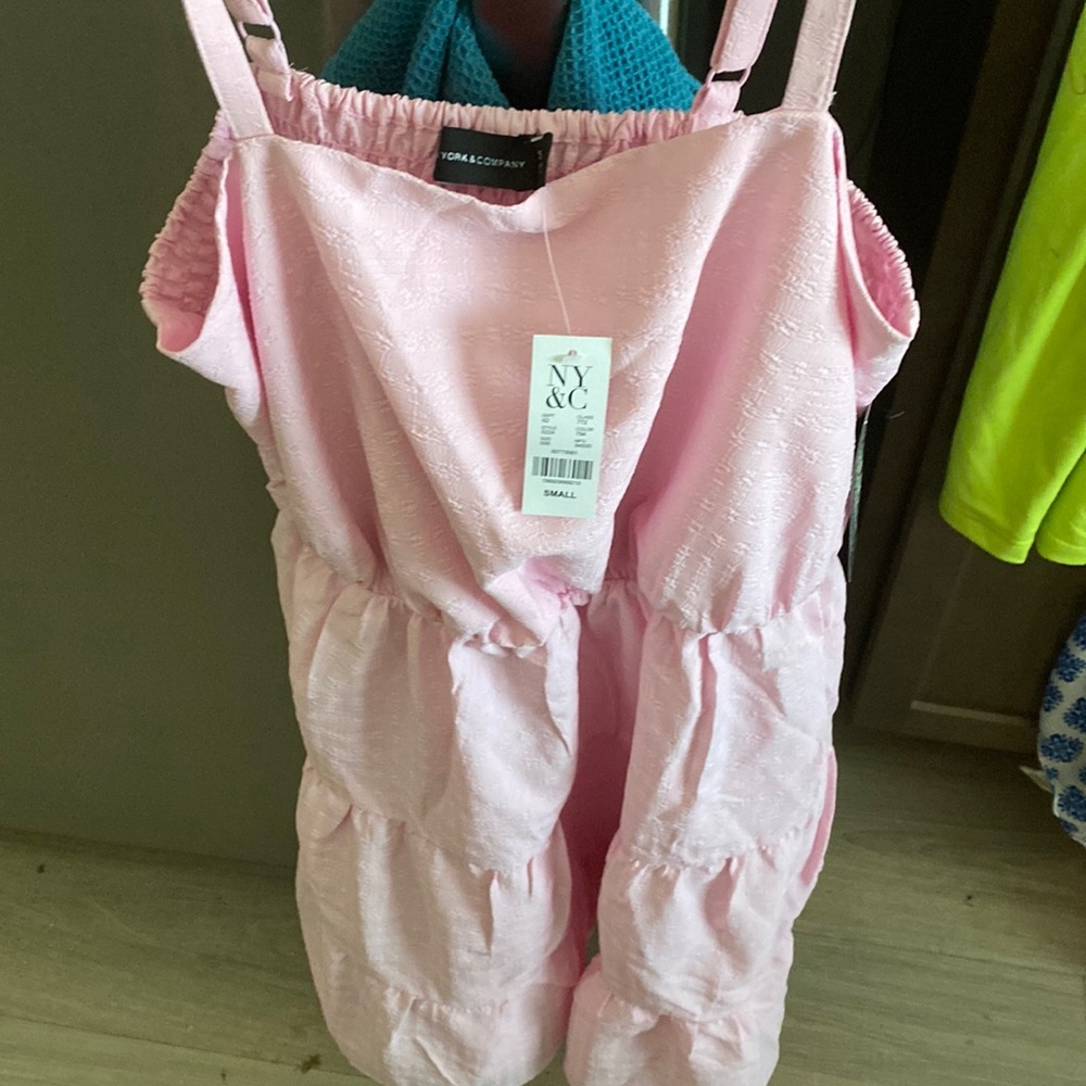 Midi dress new pink